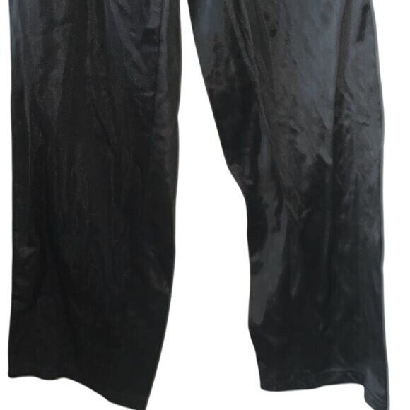 Range Performance Black Polyester Track Pants L With Side Stripes & Elastic Wais - Picture 5 of 9